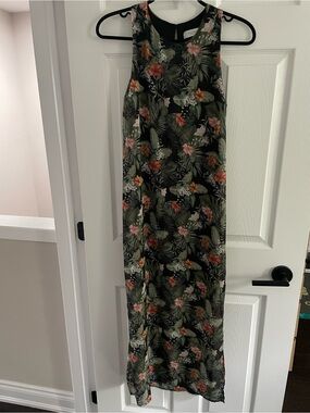 Floral maxi dress | Simons Contemporaine